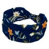 1 Pack Headbands for Women Non Slip Elastic Sports Hair Bands for Women, Soft Cloth Headband for Workout Yoga Fashion Hair Accessories,Leaf Art view 1