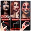 LZXLUKGIR Halloween Fake Blood Makeup Kit,Includes Fake Blood Spray,Coagulated Blood,Dripping Blood,Stippling Sponge,Washable Fake Blood for Clothes & Face,Vampire Blood Fake Vampire Makeup view 2