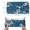 1 Pack Headbands for Women Non Slip Elastic Sports Hair Bands for Women, Soft Cloth Headband for Workout Yoga Fashion Hair Accessories,Aesthetic Art Flower view 3