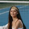 1 Pack Wide Headbands For Women Elastic Headband Leaf Art Head Bands Women's Hair Band Turban Workout Soft Sweat Hairband Accessories view 2