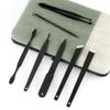 ZUIAI Nail Clipper Set 16 Pieces Nail Clippers Nail Clippers Black Pedicure Cutters Manicure Tools view 4