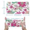 1 Pack Headbands for Women Non Slip Elastic Sports Hair Bands for Women, Soft Cloth Headband for Workout Yoga Fashion Hair Accessories,Aesthetic Art Flower view 3