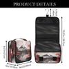 DXTKWL Toiletry Bag for Women Men, Japanses Fuji Moutain Cherry Blossom Waterproof Travel Toiletry Bags with Hanging Hook, Portable Wash Makeup Cosmetic Bag view 3