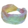 1 Pack Tie Dyeing Art Elastic Soft Fabric Non-Slip Women's Fashion Headbands - Soft, Wide, and Stylish for All Occasions view 1