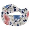 1 Pack Headbands for Women Non Slip Elastic Sports Hair Bands for Women, Soft Cloth Headband for Workout Yoga Fashion Hair Accessories,Aesthetic Art Flower view 1