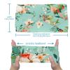 1 Pack Aesthetic Art Flower Elastic Soft Fabric Non-Slip Women's Fashion Headbands - Soft, Wide, and Stylish for All Occasions view 3