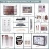All in One Makeup Kit for Women Full Kit, Makeup Gift Set for Girls & Teen, Travel Makeup Set, Professional Makeup Kit Includes lash Clusters Kit Eyeshadow Lipstick Brow Pencil Eyeliner Brush Set view 2
