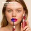 2Pcs Peel Off Lip Stain, Long Lasting Lip Stain Peel Off Masque, Waterproof and Transfer Proof Nude Lip Tint, Peelable Tattoo Lip Gloss Liner, Formula for Elegant Finish Makeup Lip-Tint Set (#1) view 2
