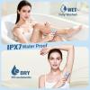 Bikini Trimmer for Women 2in1 High Power Epilators Hair Removal Waterproof Electric Razors Women's Electric Razor Pubic Hair Trimmer Shaver for Women for Ladies Pubic, Face, Underarms, Legs (Blue) view 4