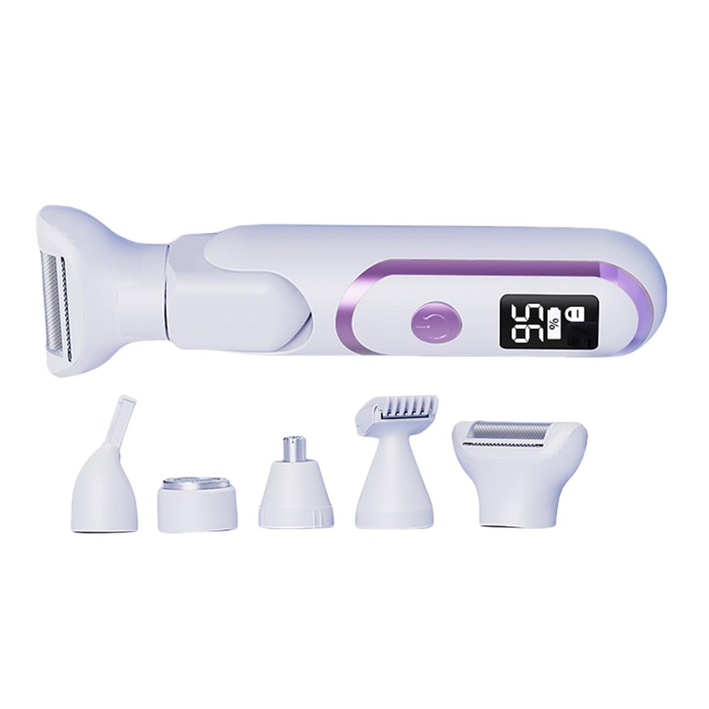 Efficient Hair Removal Device Washable Hair Removers Removal Tool ABS Texture LCD Display Tool Women Electric Trimmer