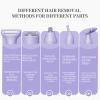 Efficient Hair Removal Device Washable Hair Removers Removal Tool ABS Texture LCD Display Tool Women Electric Trimmer view 4