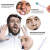 60Pcs Nose Wax Sticks Safe PP Plastic Effective Nose Hair Wax Kit for Women Men Nostril Cleaning, Trimmer Clipper Combs view 3