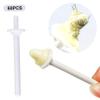60Pcs Nose Wax Sticks Safe PP Plastic Effective Nose Hair Wax Kit for Women Men Nostril Cleaning, Trimmer Clipper Combs view 4