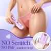 Bikini Trimmer for Women 2in1 High Power Epilators Hair Removal Waterproof Electric Razors Women's Electric Razor Pubic Hair Trimmer Shaver for Women for Ladies Pubic,Face,Underarms,Legs(Purple) view 2