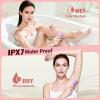 Bikini Trimmer for Women 2in1 High Power Epilators Hair Removal Waterproof Electric Razors Women's Electric Razor Pubic Hair Trimmer Shaver for Women for Ladies Pubic,Face,Underarms,Legs(Purple) view 4