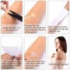 200 Sheets Wax Strips for Hair Removal 8x3 Inch Thickened Cotton Fiber Hair Removal Wax for Legs, Armpits, Arms view 3