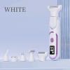 Efficient Hair Removal Device Washable Hair Removers Removal Tool ABS Texture LCD Display Tool Women Electric Trimmer view 3
