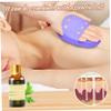 2PCS Meridian Brush, 5.7x3.7 Inch Massage Brush with Non Slip Handle, Body Massage Tools for Neck, Shoulders, Waist, Legs, Knees, Body Brushes view 3