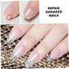 Nail Repair Gel, 5g Transparent 2-in-1 Lengthen  Broken Nail Repair for Salon and Home Use view 3
