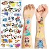 10 Sheets Kids Love Temporary Tattoos 60 pcs Cartoon Characters Birthday Themed Party Supplies Decoration Favors Cartoon Sticker for Kids Boys Home Activity Class Prizes Carnival Holldays Rewards view 1