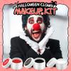 IONSGAKO Clown Makeup Kit, Black White Red Face Body Paint Professional Oil-Based Body Face Paint Halloween Joker Makeup Kit for Adults Special Effects SFX Zombie Vampire Skeleton Cosplay Makeup view 2