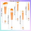 10Pieces Beadable Makeup Brushes Diy Makeup Comestic Brushes Beaded Brushes Kit for DIY Beaded Eyeshadow Brush (Beadable Makeup Brushes-10pieces=2Sets) view 2