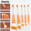 10Pieces Beadable Makeup Brushes Diy Makeup Comestic Brushes Beaded Brushes Kit for DIY Beaded Eyeshadow Brush (Beadable Makeup Brushes-10pieces=2Sets) view 3