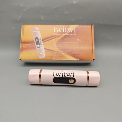 twitwi Depilation Appliance Pink Double-Head 14.93.5cm 110g for Body Facial Hair Removal Trimmer