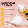 Braid Oil for Soothes Moisturizes Dry & Itchy Scalp - Braiding Scalp Oil Enhances Shine and Reduces Frizz Refreshes - Braid Foam Control Braid Mousse for Braids, Twist, Locs with Braid Hair Bonnet view 3