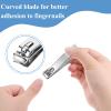 60 Pcs Nail Clippers Bulk, Stainless Steel Fingernail and Toenail Clippers with 100 Chains and 20 Boxes Portable Nail Cutters for Men Women Travel Manicure Pedicure Trimmer Kit view 4