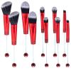 10Pieces Beadable Makeup Brushes Christmas Diy Makeup Comestic Brushes Beaded Brushes Kit for DIY Beaded Eyeshadow Brush (Beadable Makeup Brushes-10pieces=2Sets) view 1