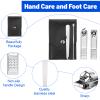 30 Set Travel Manicure Kit Nail Clippers Pedicure Professional Nail Care Tools Stainless Steel Grooming Set with Portable Travel Case Gifts for Mother Father(Black) view 3