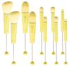 10Pieces Beadable Makeup Brushes Diy Makeup Comestic Brushes Beaded Brushes Kit for DIY Beaded Eyeshadow Brush (Beadable Makeup Brushes-10pieces=2Sets) view 1