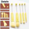10Pieces Beadable Makeup Brushes Diy Makeup Comestic Brushes Beaded Brushes Kit for DIY Beaded Eyeshadow Brush (Beadable Makeup Brushes-10pieces=2Sets) view 3