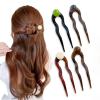 4 Pcs Prestige U French Hair Pins for Women, The Secret to Effortless Hair Clips for Buns, Hairpin for Thin Thick,Bobby Pins for Buns & French Twist view 1