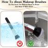 16 Pcs Flat Top Foundation Brush Face Blush Makeup Brush for Liquid, Cream, Powder, Blending, Buffing, Stippling Face Makeup Tools view 3