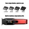 Electric Hair Trimmer Men, Cordless Grooming Shaver, Low Noise, Rechargeable Cutting Tool, Precision Styling Device, Household Use for Father Boyfriend Grandfather Neighbor Gift view 4