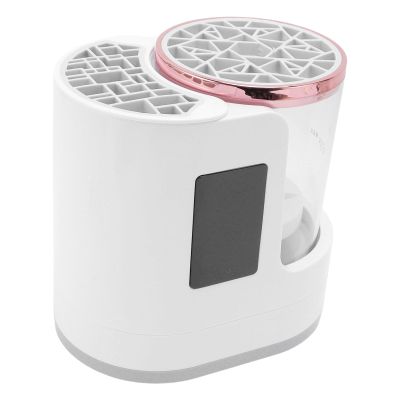 Cryfokt Electric Makeup Brush Cleaner Machine, 850 RPM USB CCosmetic Brushes Cleaner Tool Beauty Makeup Brush Set, 2H 5H Drying Timer for All Size,Contour, Eyeshadow, Blush Brush