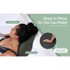 Rylor Full Body Bath Pillow  Luxury Cushion for Bathtub | Extra Large & Thick | Premium Packaging - Head, Neck, Shoulder & Back Support  Quick-Dry, Mold Resistant  for Women & Men (Gray) view 2