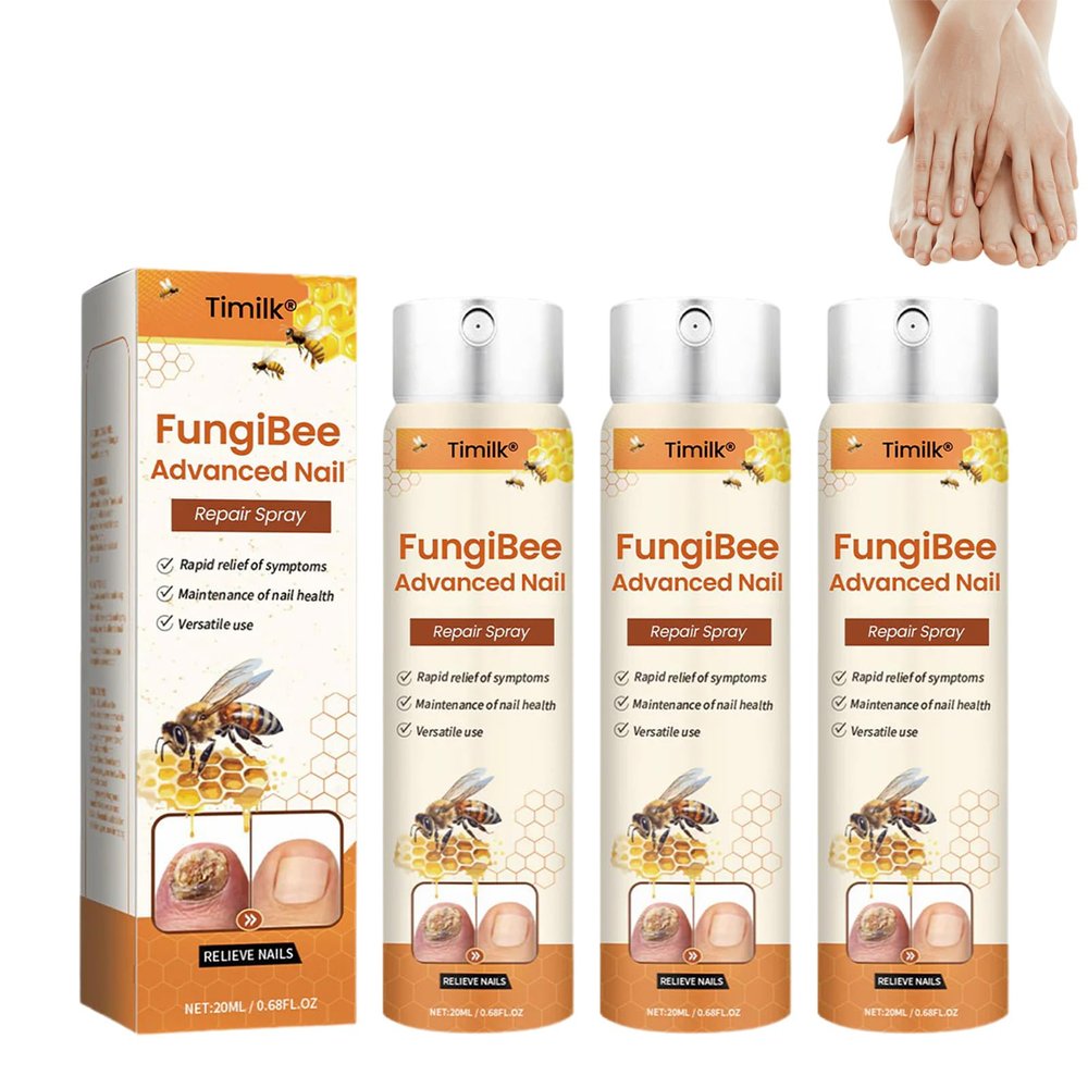 Luhaka Timilk Advanced Nail Spray,Bee Venom spray,Effectively Improve Nail Problems (3PCS)