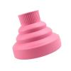 NOENNULL Lightweight Pink Silicone Collapsible Hair Dryer Diffuser for Travel, Home Blow Drying view 4