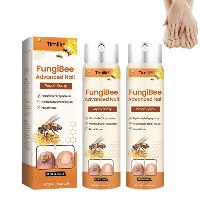 Luhaka Timilk FungiBee Advanced Nail Repair Spray,Fungibee spray,Bee Venom spray,Effectively Improve Nail Problems(2PCS)