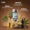 Lela Beauty Locked In Wax Stick Strong Hold Styling with Castor Oil, Shea Butter & Tea Tree Oil - Hydrating Paraben Free Formula for Smooth Frizz Control with No Scent - 2.7fl oz view 3