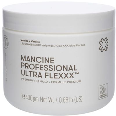 Mancine Strip Wax: Ultra Flexxx Vanilla (14oz)
