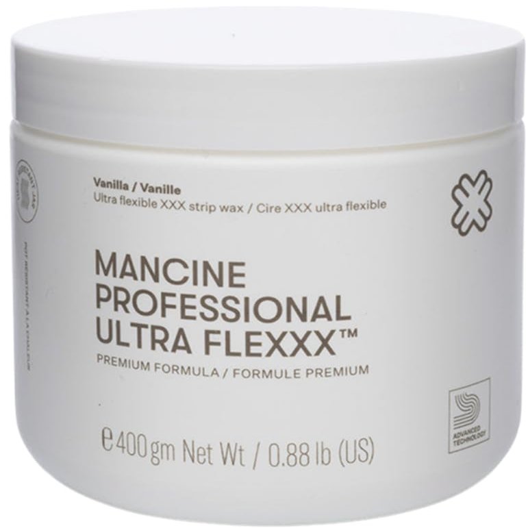 Mancine Strip Wax: Ultra Flexxx Vanilla (14oz)