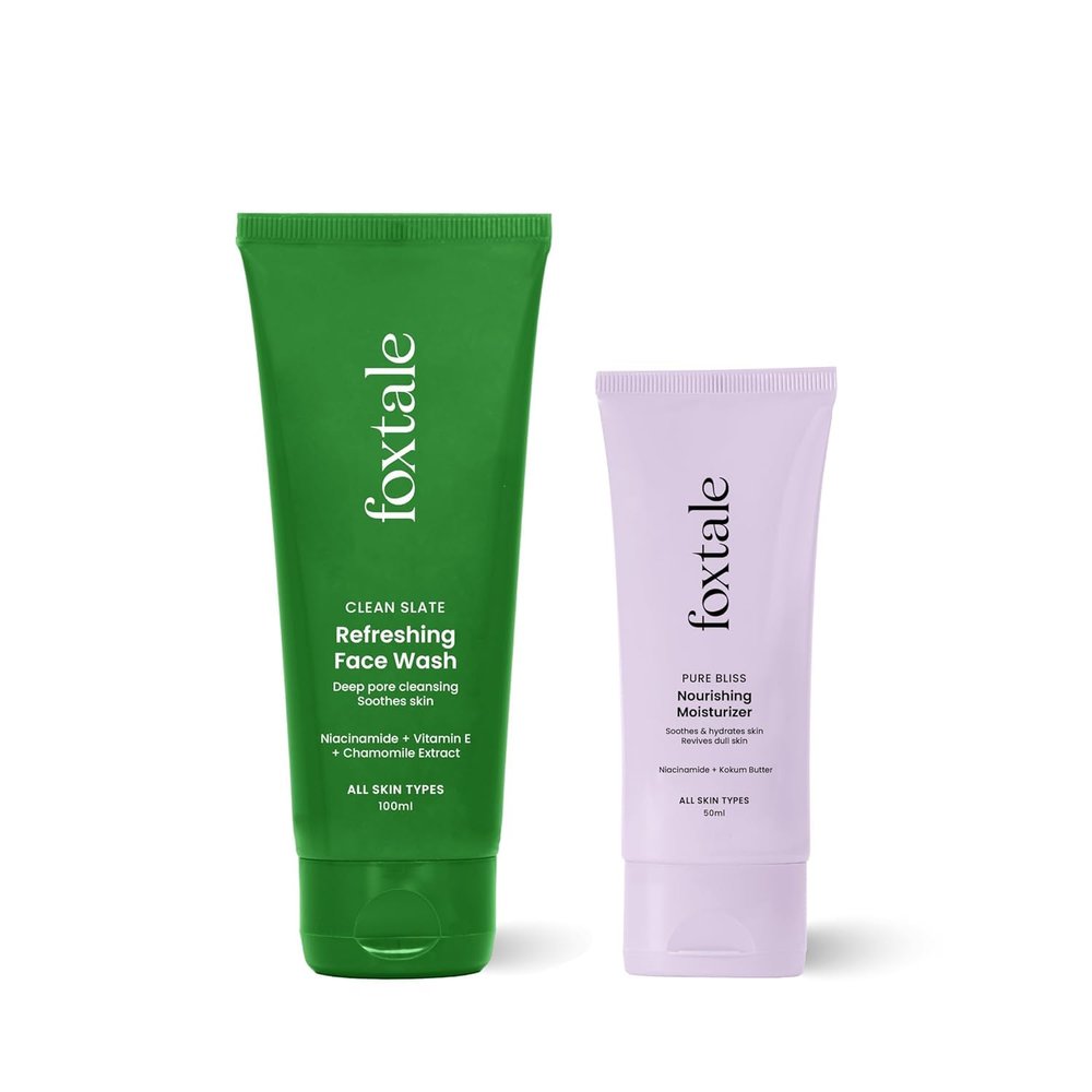 Everyday Glow Duo | With Refreshing Face Wash 100ml + Nourishing Moisturizer 50ml