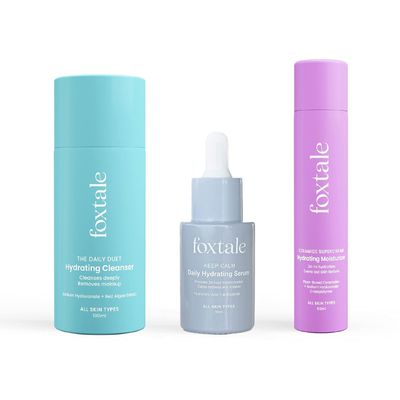 3-step PM Routine Skin Care Combo Kit | Cleanser Face Wash 100ml + Hydration Serum 30ml + Moisturizer 50ml