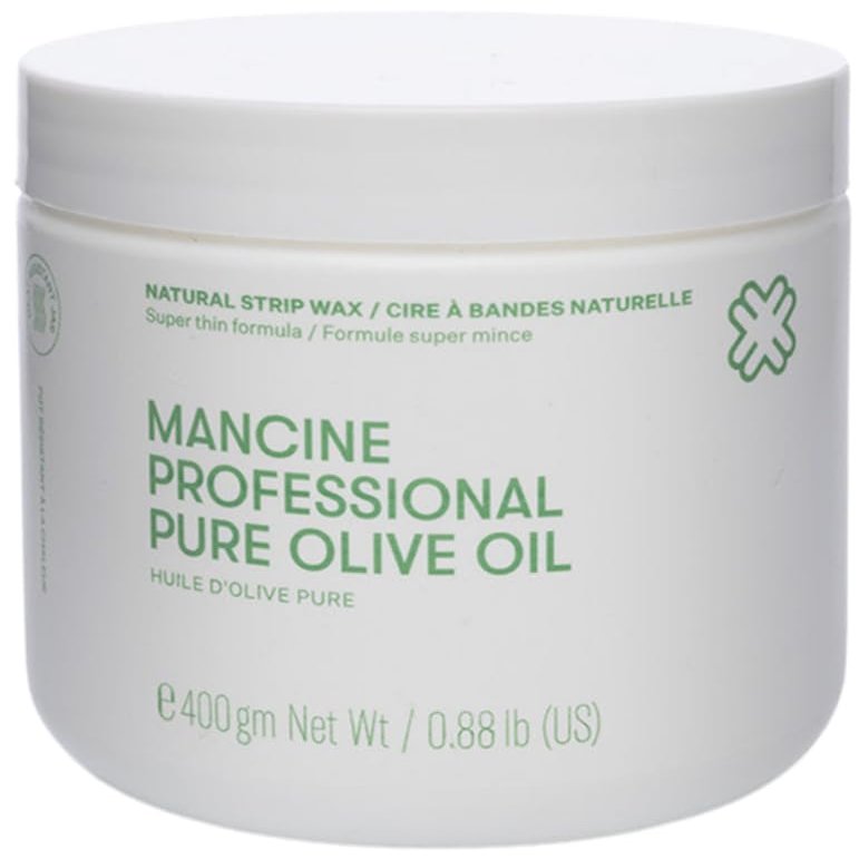 Mancine Strip Wax: Pure Olive Oil (14oz)