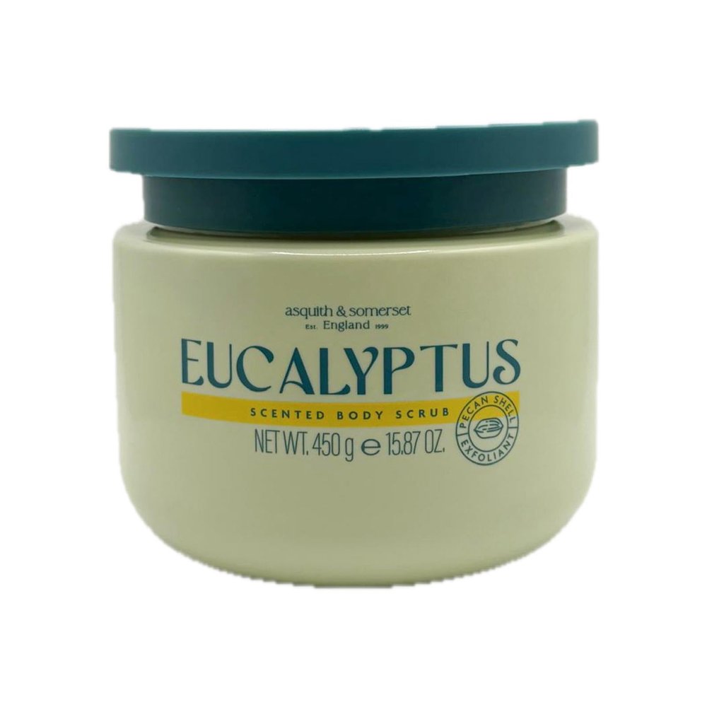 Asquith & Somerset Eucalyptus Scented Body Scrub, 15.87 oz