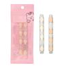 8pcs Compact Detachable Eyeshadow Sponge Applicators Natural Disposables Makeup Brushes For Travel Or Home Use Friendly Makeup Applicators view 1